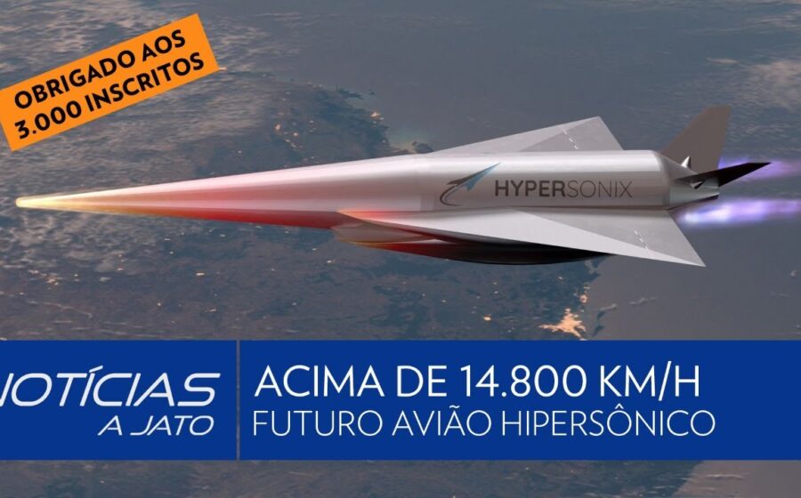 Avião hipersônico japonês da JAXA resistindo a 1000°C em voo