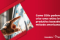 CEO treinando às 6h na academia para melhoria corporativa
