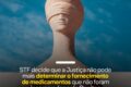 Tribunal do STF com juízes analisando limite da Justiça gratuita
