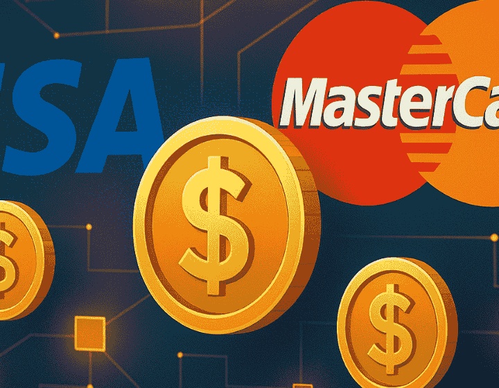 Visa e Mastercard na mira das stablecoins: impacto em mercado de US$ 300 bi