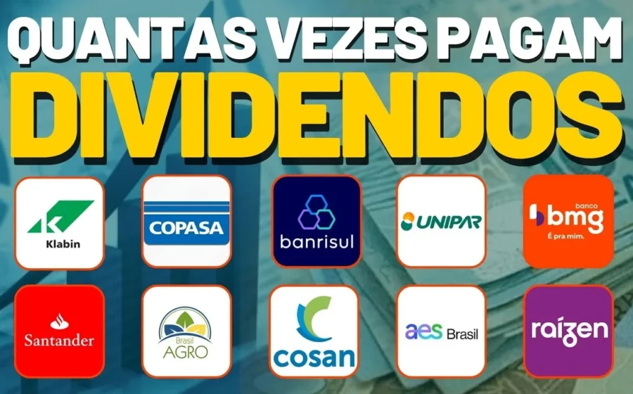 Calendário de dividendos B3: 7 empresas pagam proventos esta semana incluindo grandes bancos