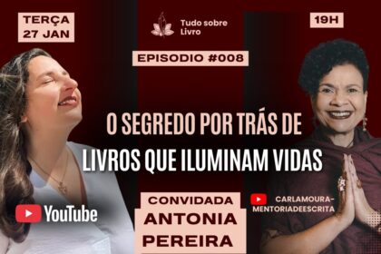 Capa do livro "Livros Mudam Vidas" de Irka Barrios, design minimalista com título em destaque