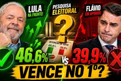 Flávio Bolsonaro discursa em comício no Rio de Janeiro durante campanha eleitoral