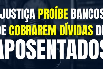 Aposentada idosa segurando documento judicial que suspende dívidas com quatro bancos por 180 dias garantindo mínimo existencial