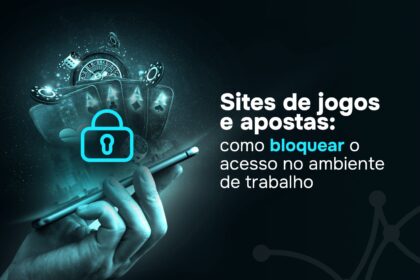 Firewall corporativo bloqueando lista de 11 mil sites adultos em tela de monitor