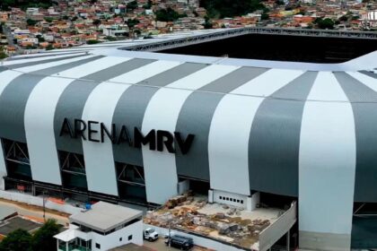 Arena MRV com tecnologia Huawei: estádio moderno com infraestrutura de inteligência artificial e monitoramento em tempo real
