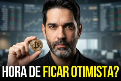 Gráfico de alta do Bitcoin atingindo US$ 80.650 com fundo de moedas douradas e seta ascendente