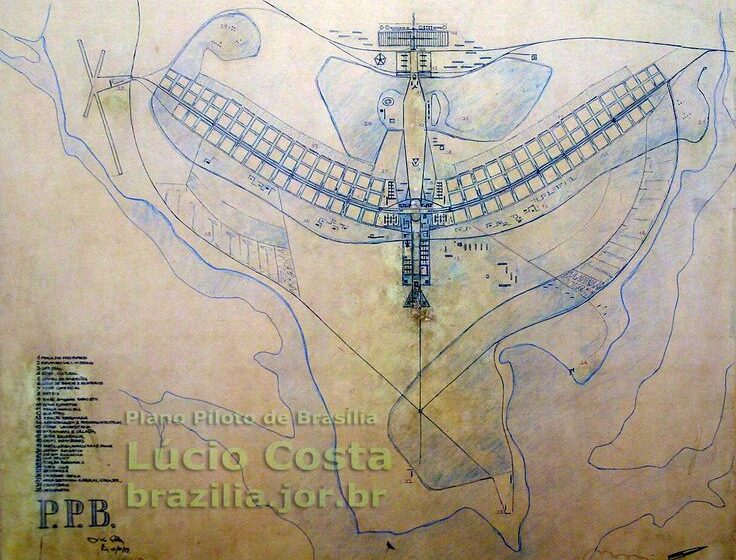 Mapa de calor de Brasília mostrando aumento de temperatura e congestionamento viário