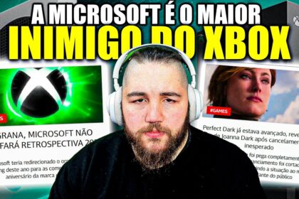 Logotipo Xbox rachado simboliza crise interna e demissões em estúdios como id Software