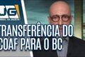 Ilustração de carteira digital autocustodiada com alerta regulatório do Banco Central e Coaf para transferências acima de US$ 10 mil