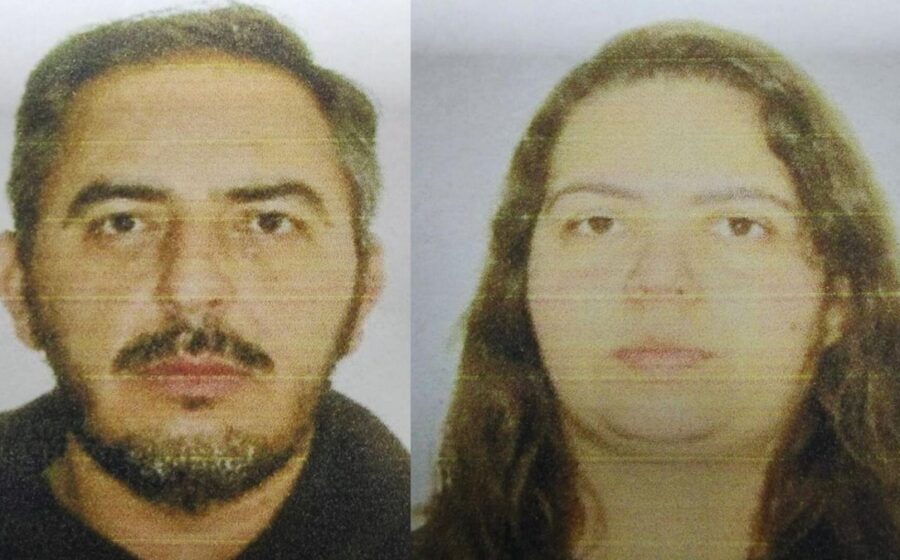 Fotos de Kauã Kazahaya de Arruda e Angelina Oliveira da Silva, suspeitos de matar americano no Paraná