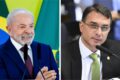 Gráfico de pesquisa eleitoral Ceará 2026: Lula 55% e Flávio Bolsonaro 23%