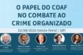 Ilustração de relógio acelerado com IA representando redução de 96% no tempo de reporte ao Coaf