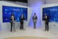 Três candidatos ao governo da Bahia em debate na TV Bahia: ACM Neto, Jerônimo Rodrigues e Ronaldo Mansur