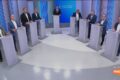 Quatro candidatos a governador de SC em debate televisivo na NSC TV Florianópolis