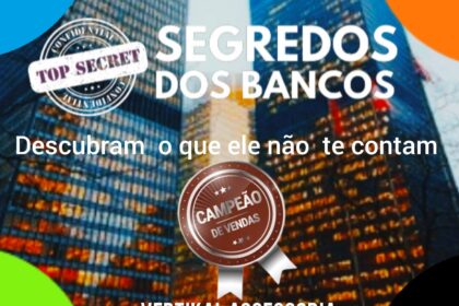 Ilustração do programa Desenrola 3.0 com símbolos de desconto de 90% e bancos celebrando