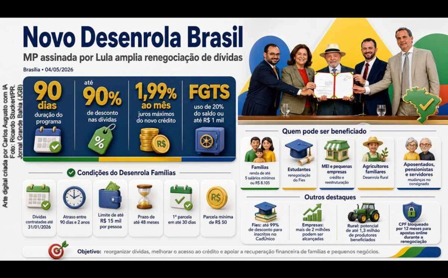Lançamento do Desenrola 3.0 no Edifício Matarazzo com autoridades governamentais