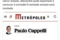 Ministro Flávio Dino do STF em destaque sobre brasão do TSE, simbolizando decisão que derrubou censura a post de Antonio Tabet