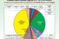 Gráfico mostra trajetória ascendente da dívida pública brasileira projetada para próximos 4 anos