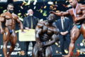 Niall Darwen comemora vitória no Mr. Olympia Classic Physique 2026 em Las Vegas