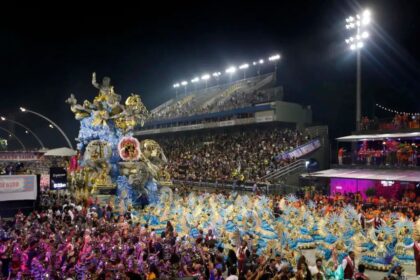 David Assayag no Festival de Parintins, tema do enredo 2027 da Primeira da Cidade Líder no Anhembi