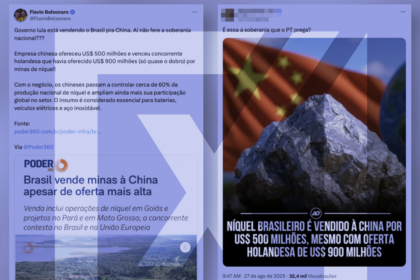 Ministro brasileiro rejeita documento dos EUA sobre venda de níquel à China