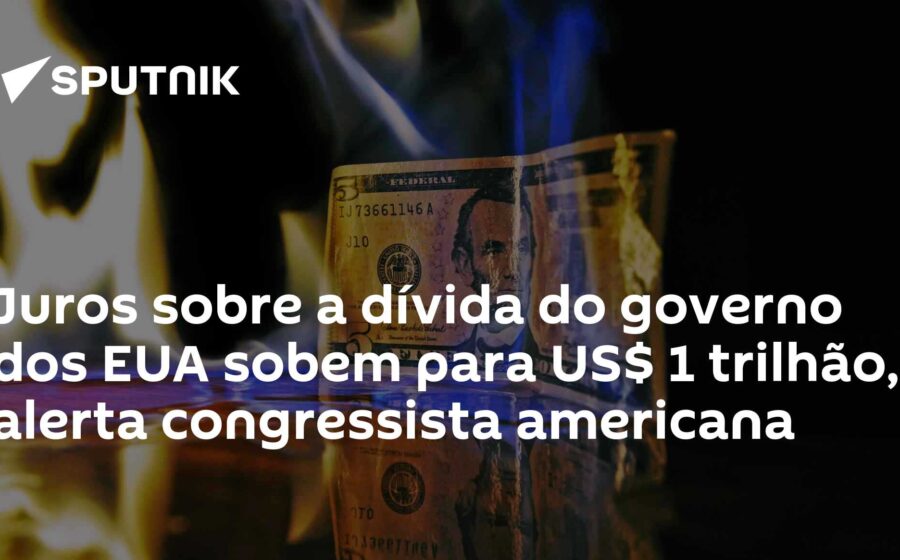 Gráfico mostra emissão recorde de T-bills do Tesouro EUA atingindo US$ 1 trilhão