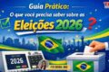 Eleitor verifica local de votação no site do TSE para Eleições 2026 no Rio de Janeiro