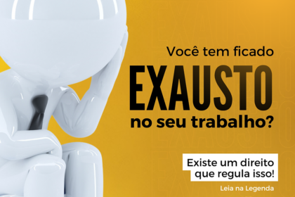 Trabalhador exausto em frente a urna eletrônica simbolizando abstenção por jornadas 6x1