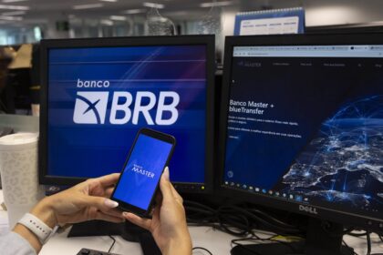 Ilustração de falha de segurança no sistema BRBJUS do BRB com desvio de R$ 43 milhões em depósitos judiciais do TJ-BA