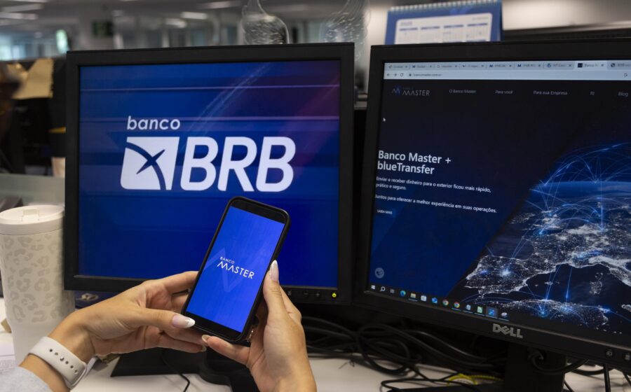 Ilustração de falha de segurança no sistema BRBJUS do BRB com desvio de R$ 43 milhões em depósitos judiciais do TJ-BA