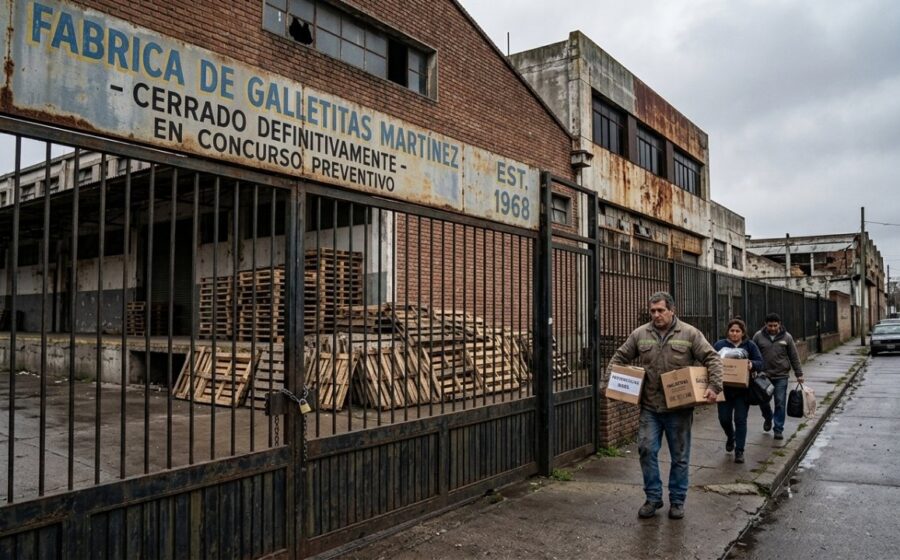 Fachada da fábrica da Sasazaki em Marília SP fechada após 81 anos de atividades