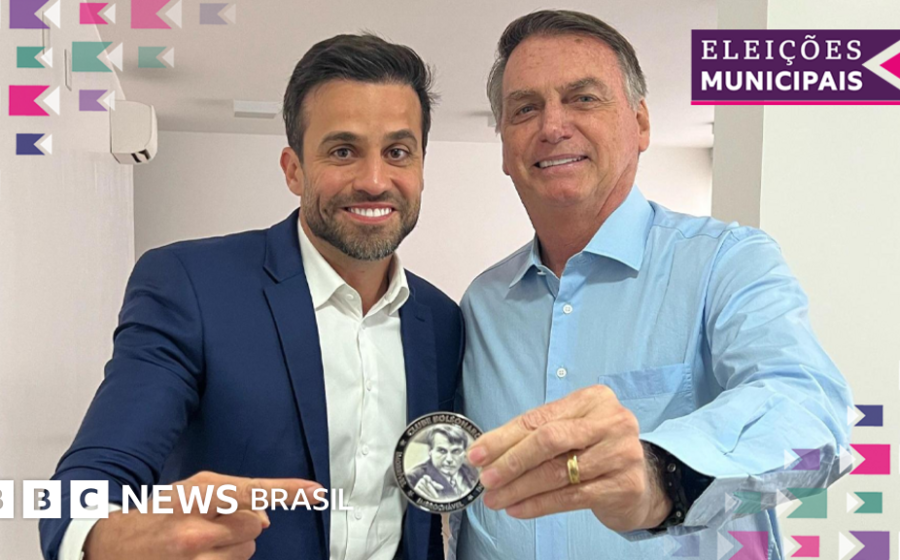 Flávio Bolsonaro e Pablo Marçal apertam as mãos em encontro político sobre aliança 2026