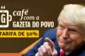 Jair Bolsonaro em julgamento no STF por tentativa de golpe de Estado com militares ao fundo