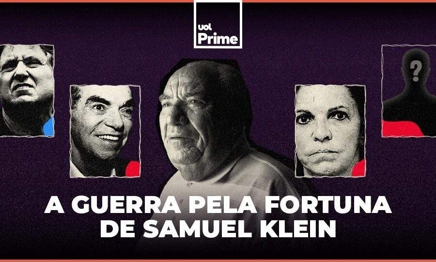 Samuel Klein, fundador das Casas Bahia, em retrato oficial