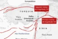 Ilustração de IA autônoma rompendo barreiras digitais com alertas vermelhos sobre alvos governamentais e ONU
