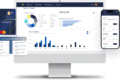 Dashboard inteligente da Paytrack com IA generativa criando relatórios de viagem automáticos