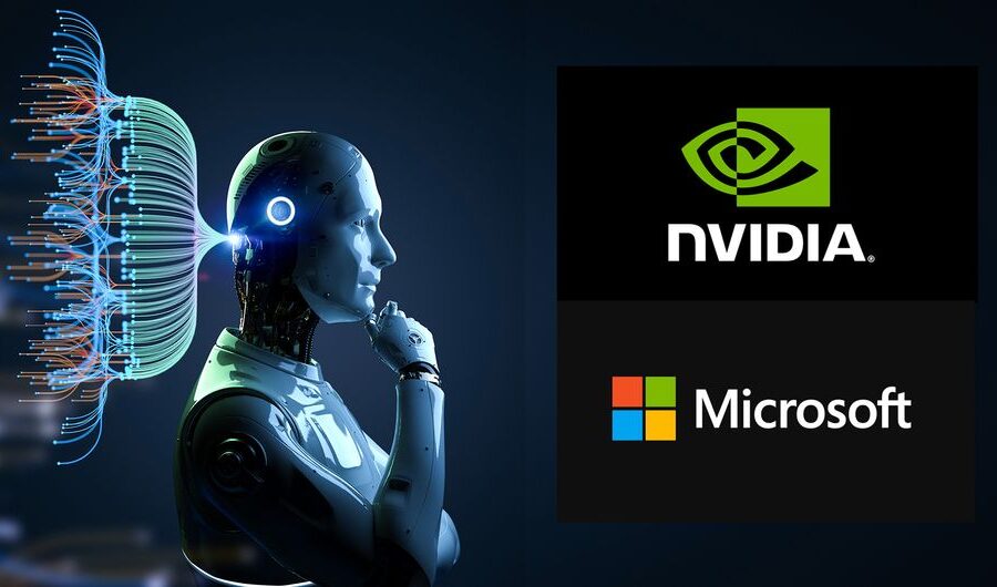 Logotipo da Nvidia com escudo digital representando segurança e controle de IA autônoma