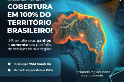 Smartphone exibindo ícone de internet móvel e urna eletrônica, simbolizando acesso livre à informação nas eleições