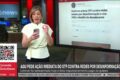 Celular com ícone de internet livre e urna eletrônica representando acesso garantido nas eleições