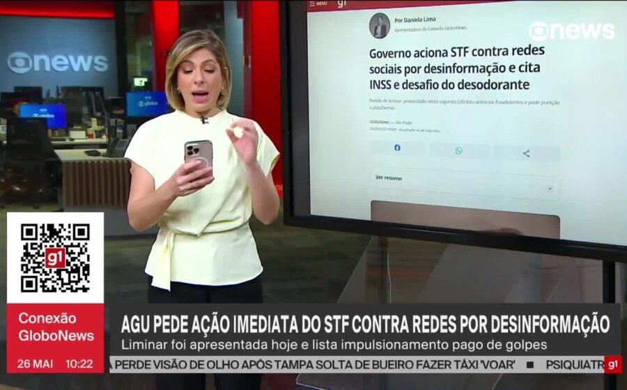Celular com ícone de internet livre e urna eletrônica representando acesso garantido nas eleições