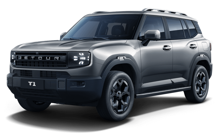 Jetour T1 SUV prata em concessionária, oferta venda direta CNPJ com desconto de R$ 26,4 mil na compra de duas unidades