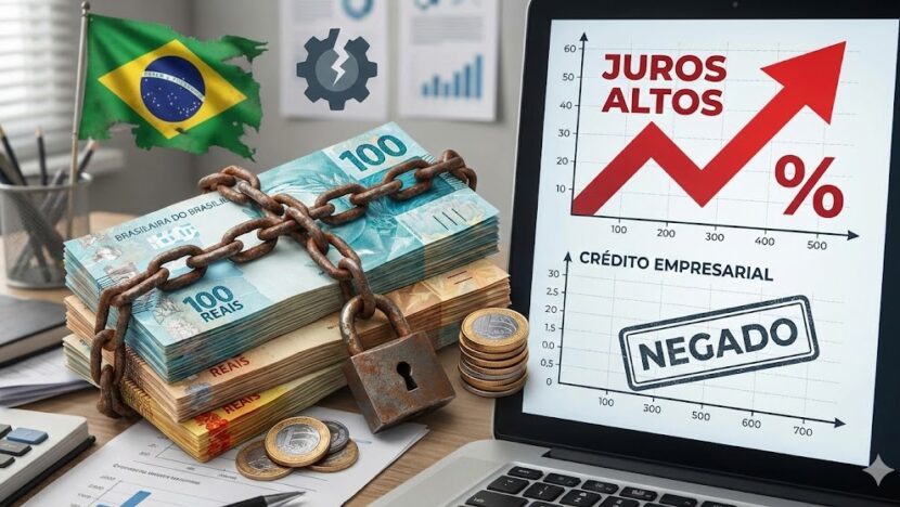 Hilton Rejman, CEO da BGRE, em escritório com vista para prédios comerciais em São Paulo
