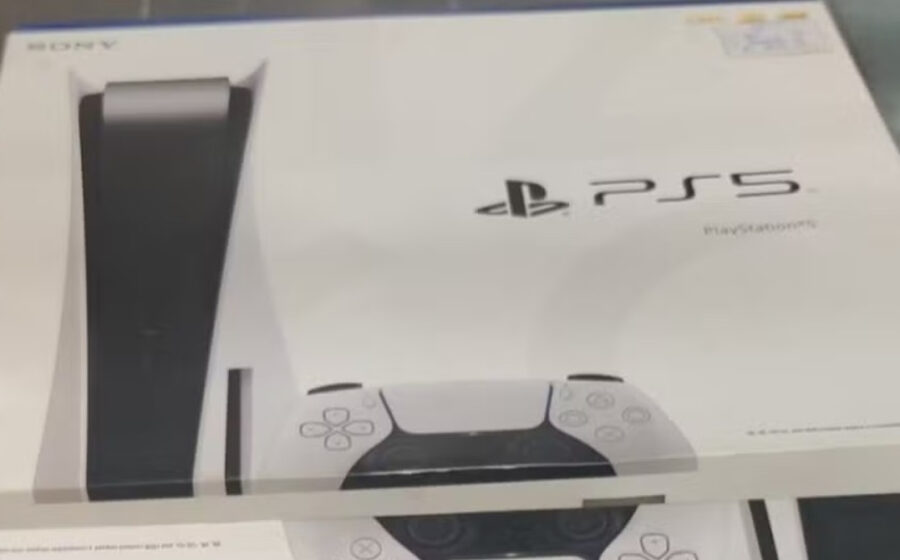 PlayStation 5 em tela de leilão da Receita Federal com lance inicial baixo e preço final alto
