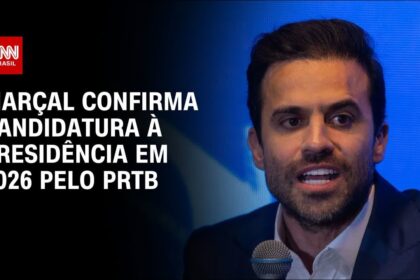 Leonardo Avalanche, novo candidato do PRTB à Presidência 2026, em foto oficial