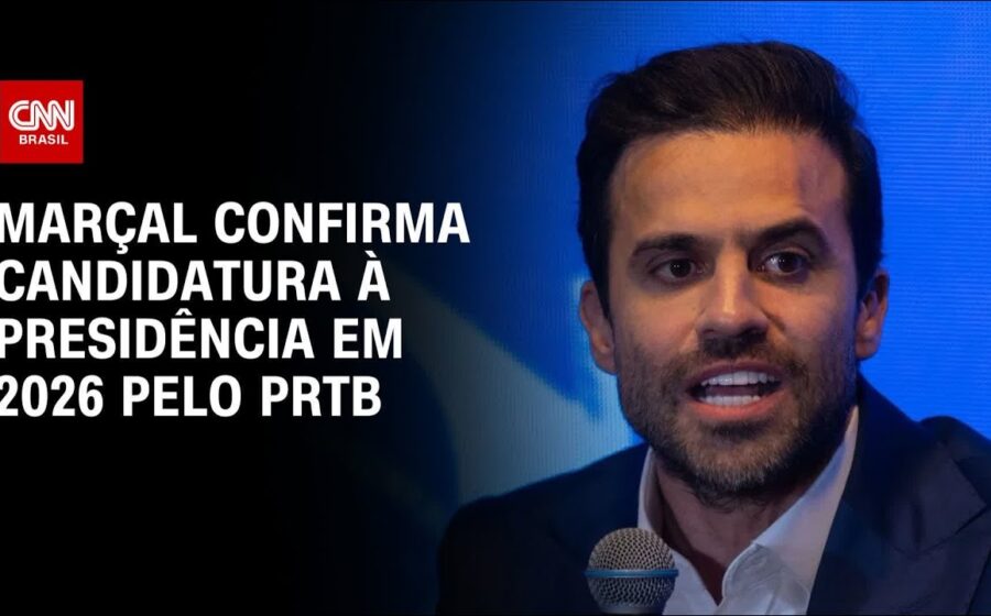 Leonardo Avalanche, novo candidato do PRTB à Presidência 2026, em foto oficial