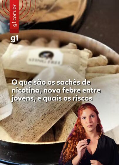 Sachês de nicotina coloridos com embalagem moderna sugerindo bem-estar e performance cognitiva