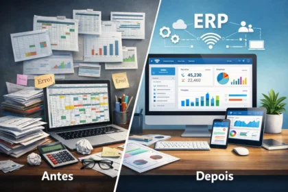 Dashboard do ERP Alchemy com IA: automação financeira, fechamento contábil rápido e integração bancária