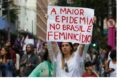 Gráfico mostra alta de feminicídios em 2025 enquanto homicídios caem, simbolizando falha estatal na proteção às mulheres