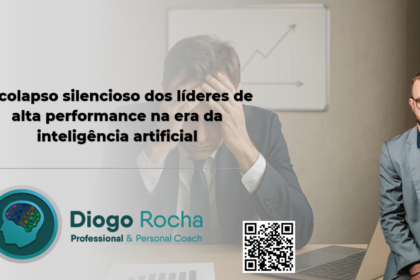 Pesquisadores de IA exaustos em laboratório escuro, telas com código neural, atmosfera tensa